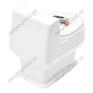 Đồ chơi nước bát vệ sinh vui nhộn Mini màu trắng cho trẻ em
