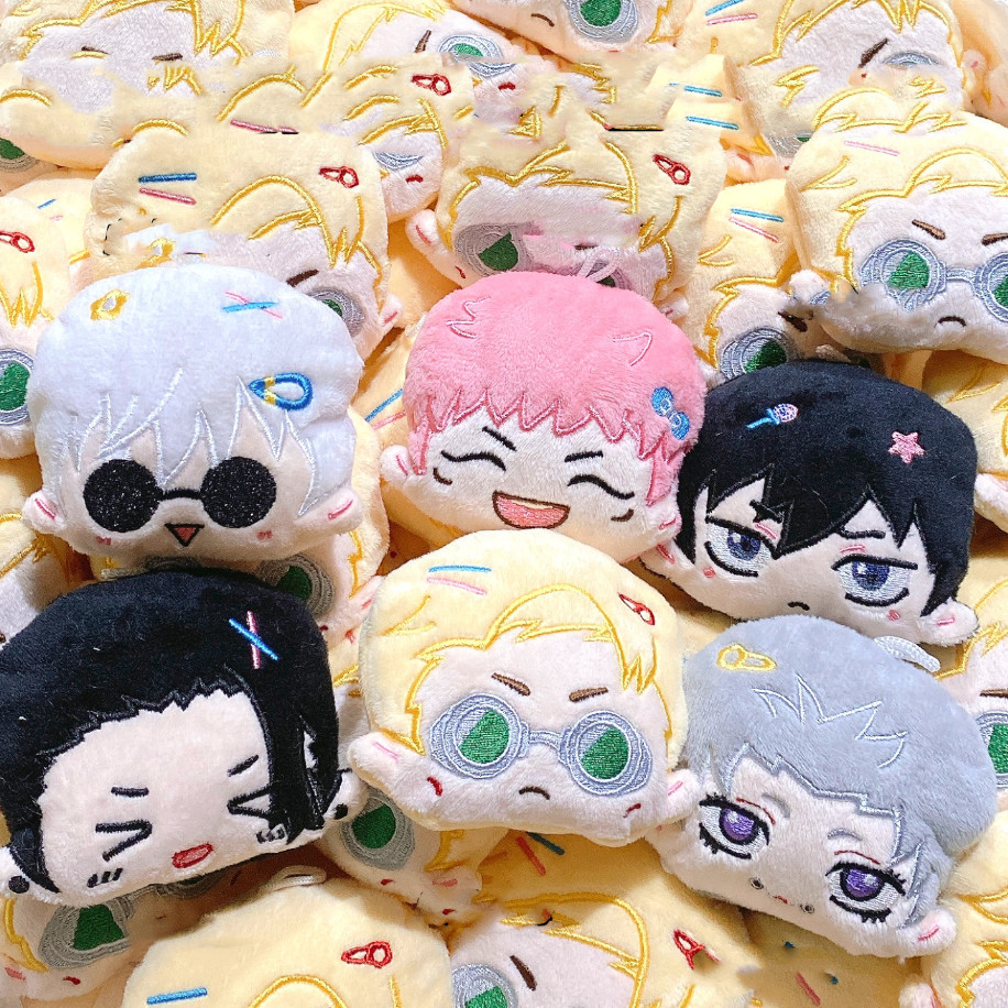 Jujutsu Kaisen Sang Trọng Móc Khóa Geto Suguru và Satoru Gojo Cosplay Sang Trọng Búp Bê Mặt Dây Chuyền Móc Khóa Phụ Kiện Móc Khóa Người Hâm Mộ