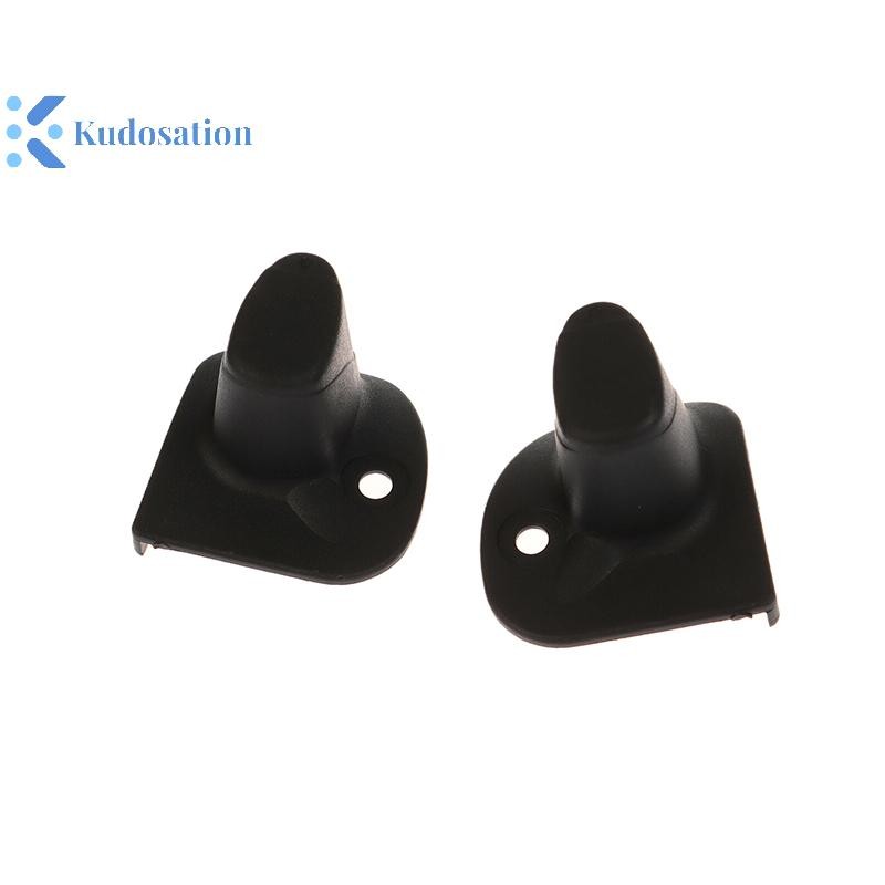 Kudosation 2 Chiếc Màu Đen Thay Thế Nhựa Đinh Hành Lý Chân Miếng Lót Hành Lý Đinh Chân Miếng Lót Cho Tất Cả Vali Túi Hành Lý Chân Đế