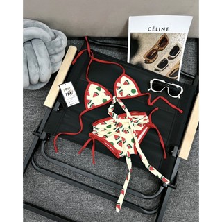 10-30kg Bộ bơi cho bé gái, Bikini dưa hấu TM cho bé gái