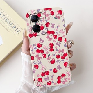 Vỏ Cho Realme V30 V30T 5G Ốp lưng Xương Rồng Hoa Hướng Dương Vỏ Bảo Vệ Cho RealmeV30 RealmeV30T RMX3618 Vỏ