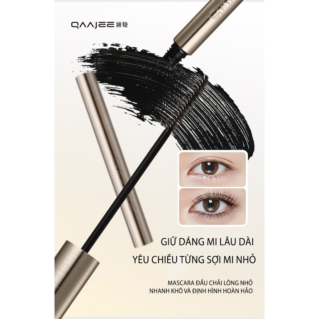 J810 Mascara Dài Mi, Chuốt Mi Cong Tự Nhiên, Không Lem, Không Trôi - Chống Thấm Nước Cao Cấp