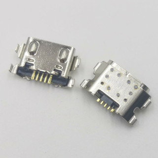 10-50 Chiếc Đầu Nối USB Cắm Cho Xiaomi 12C 10A POCO C3 C55 C51 C50 Redmi 9A 9C Samsung Galaxy M01 A01 A03 Core Sạc Hongmi Pocophone Đế Sạc A015F A015 A032F A035F M015