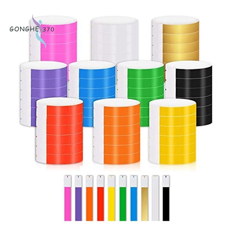 1000 Chiếc Dây Đeo Tay Cho Sự Kiện Thích Hợp Cho Các Bữa Tiệc, Dây Đeo Tay (10 Màu)