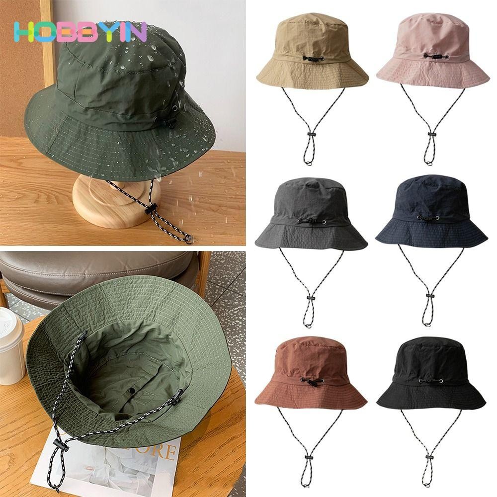 Mũ Câu Cá HOBBYIN Chống Thấm Nước Có Túi Bảo Quản Nhanh Khô Leo Núi Cắm Trại Đi Bộ Đường Dài Mũ Chống Nắng