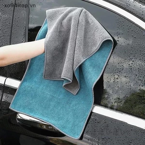 Xoitop Microfibre Khăn thấm hút cao cấp Đa năng cọc ngắn chi tiết ô tô Vải đánh bóng làm sạch ô tô Vải sấy VN