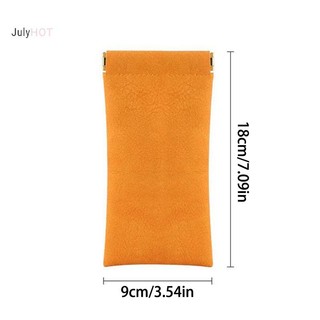 Hộp đựng kính râm đóng tự động Julyhot Túi da chống thấm nước Massivedeals