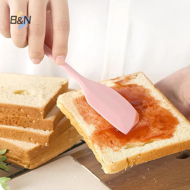 Thìa kem silicon B & N Thìa chống dính chịu nhiệt Hoàn hảo để nấu nướng & khuấy Dụng cụ nhà bếp cấp thực phẩm.