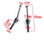 2 Chiếc Thép Kim Loại Trước Trục Truyền Động CVD 0090 Cho 1 / 12 WLtoys 12428 12423 RC Xe Nâng Cấp Phần