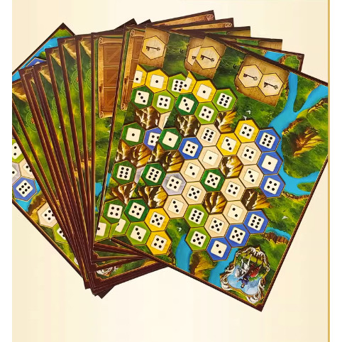 [Luật Việt] Boardgame Burgundy bản mới + mở rộng Tigar
