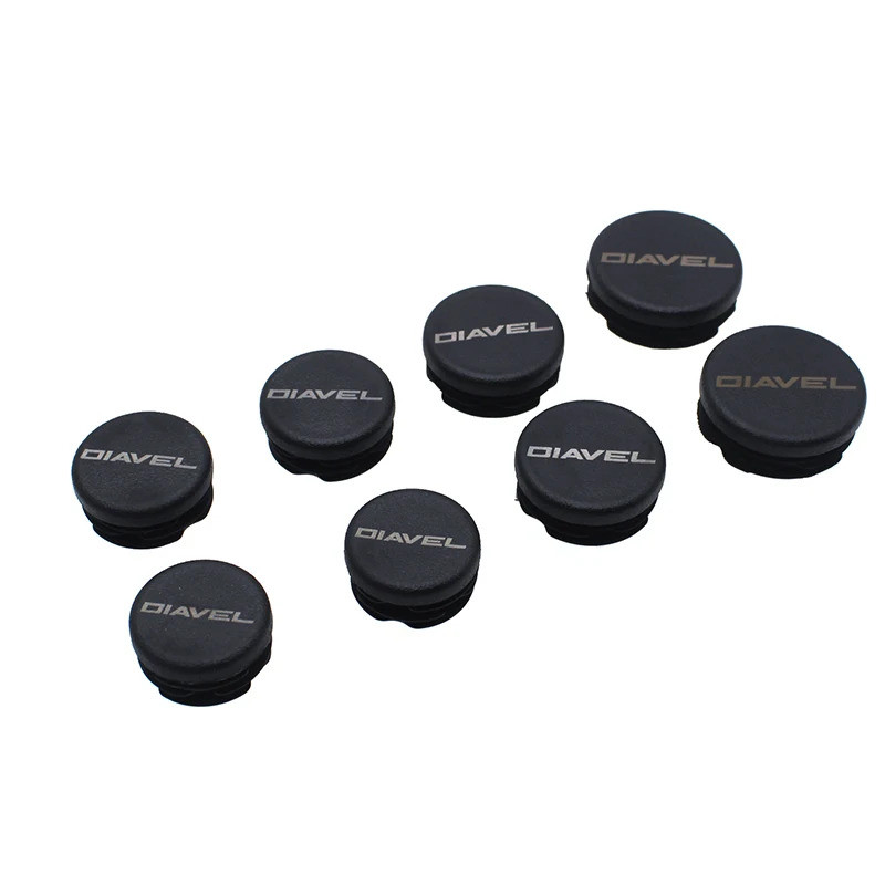 8PC Khung Lỗ Nắp Cắm Trang Trí Khung Nắp Dành Cho Ducati Diavel1200 Diavel 1200 2011-2018 2015 2016 2017 Xe Máy