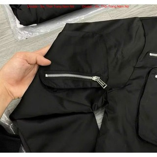 Áo Khoác Gió DSQ 12 Khóa ❤ Áo Bomber Dù 2 Lớp Dày Dặn Dáng Rộng Nam Nữ NA763