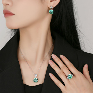 Châu Âu Mỹ ins Phong Cách Mới Đáy Đồng Mạ Vàng Mô Phỏng Tổ Chim Cắt Para Xanh Phù Hợp Với Nữ Đá Chính 12 * 12
