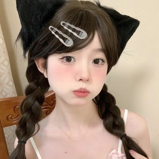 Bộ kẹp mỏ vịt kim loại bạc 8 / 24 chiếc Y2K - Thời trang dễ thương dành cho nữ Side Bangs Barrette - Kẹp tóc hình chữ nhật, hình ngôi sao năm cánh - Kẹp tóc ngọt ngào cho bé gái mát mẻ