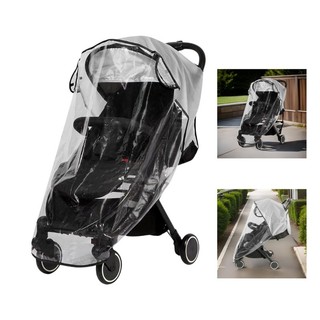 Cutep Trong Suốt Xe Đẩy Cho Bé Bao Mưa Tay Nhẹ Pram Shade Có Dễ Dàng Gấp
