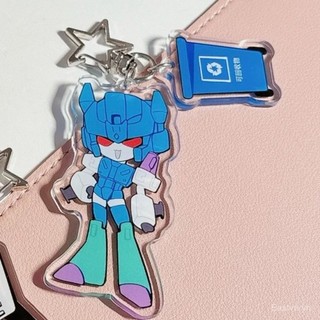 [Keychain] Móc khóa Transformers chất lượng cao tinh xảo, hình thú sáu mặt, Black Shadow Overlord Tarn, trang trí ba lô AA1M