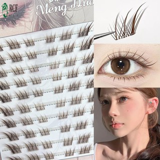 Dây mỏng & Lông mi đen mềm mại Phần mở rộng lông mi cụm lấp lánh dành cho người mới bắt đầu & người chuyên nghiệp Thân thiện