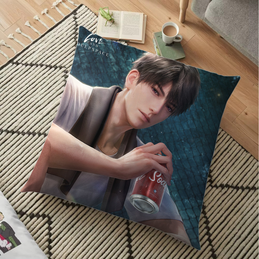 Vỏ gối Love and Deepspace Caleb Throw Vỏ gối in một mặt (Không có lõi)