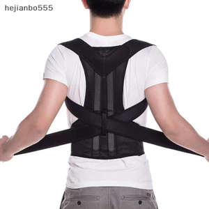 Hejianbo555 Tư Thế Corrector Tư Thế Lưng Nẹp Xương Đòn Hỗ Trợ Dừng Slouching Và Hunching Có Thể Điều Chỉnh Lưng Huấn Luyện Unisex Đai Chỉnh Tốt