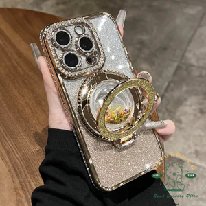 Quicksand lấp lánh khung mạ kim cương Vỏ điện thoại iphone15 Pro MAX 14 13 12 11 XR XS MAX cho vỏ iPhone Vỏ mềm silicon TPU Bảo hiểm toàn diện có nắp camera chống sốc