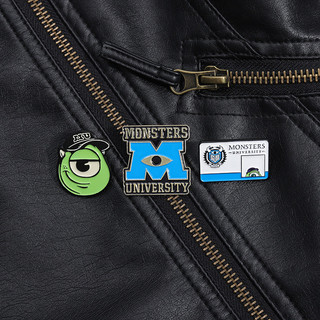 "Big Eyed Monster Monster University Thẻ ID sinh viên" Men Trâm cài Quần áo thời trang Phụ kiện Túi đi học Huy hiệu Quà tặng cho bạn bè