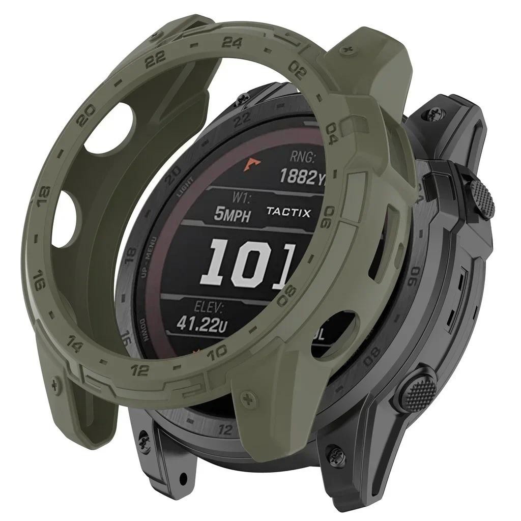 Garmin Fenix7 Fenix7Pro Fenix7S Fenix7SPro Fenix7X Fenix7XPro Vỏ Đồng Hồ Silicon Rỗng Chất Lượng Cao Cho Garmin Fenix 7 7s 7x Pro 42mm 47mm 51mm Vỏ Đồng Hồ Bảo Vệ Cản