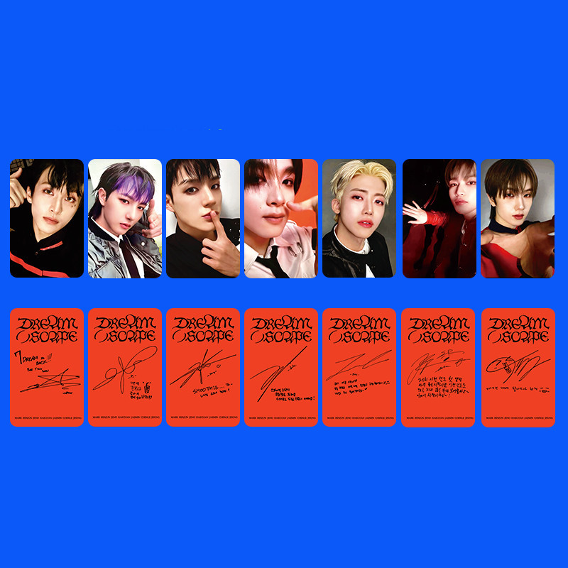 5-7 Chiếc NCT DREAM Lomo Cards DREAM () SCAPE Album Photocards Mark RENJUN Jeno HAECHAN JAEMIN Chenle Jisung Kpop Bưu Thiếp YM