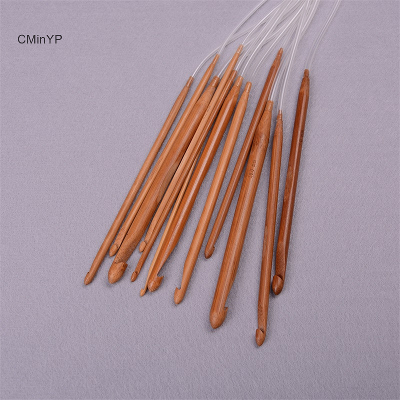 Cminyp 1.2m 48 "12 Kích cỡ khác nhau / bộ Móc móc tre carbon hóa Tunisia vinh quang