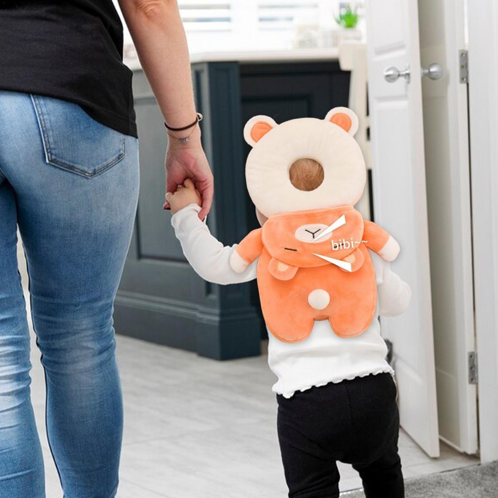Gối Chống Rơi Cho Bé Ba Lô Đầu Đến Lưng Gối Đệm Bảo Vệ Đầu Lâu Lá Chắn An Toàn Thiết Kế Sáng Tạo Có Thể Điều Chỉnh saixit2vn