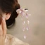 Kẹp Tóc DELMER Hanfu, Que Tóc Cho Buns Tua Rua Gỗ Tóc, Phong Cách Cổ Điển Hoa Đũa Tóc Sườn Xám Phụ Kiện