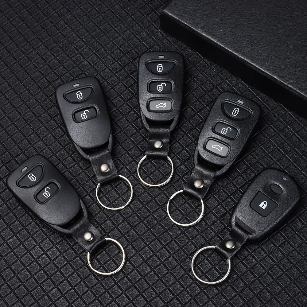 FANIELLAPOWELL Remote Key Supplies Vỏ chìa khóa nút 1 / 2 / 3 / 4 bền cho Carens