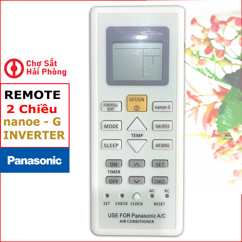 Remote điều khiển điều hòa PANASONIC model PUxUKH NxUKH inverter 2