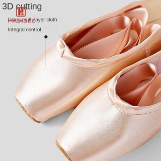 Giày Ba Lê Nữ Giày Khiêu Vũ Chuyên Nghiệp Dép Pointe 34-43