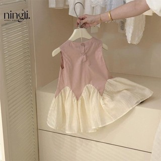 V10-[tomnaukid] Đầm phối tơ bé gái cho bé iu cực kỳ xinh size từ 9-38Kg