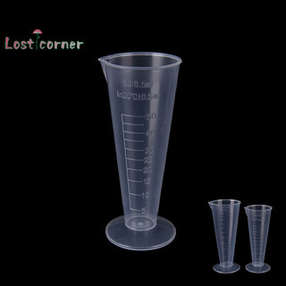 [Lostcorner] 50ml 100ml Cân cốc trong suốt Cốc đo lường Dụng cụ đo lường MỚI,
Cốc đo tốt nghiệp cốc nhựa 50ml 100ml để thử nghiệm nhà bếp trong phòng thí nghiệm,
Nhựa 1 Cốc Tôi