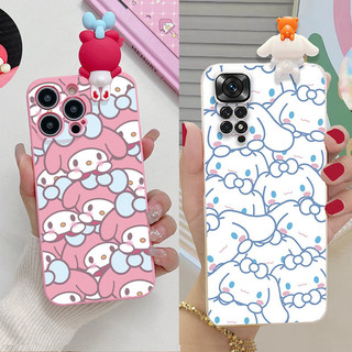 Ốp điện thoại Tpu mềm hình chó Cinnamoroll hoạt hình cho Redmi 9C 9T 9A 12C 13C 9 Note 12S K50 cho POCO X3 X5 Pro Xiaomi Mi 12 13 11 Lite 11T 12T 13T Pro