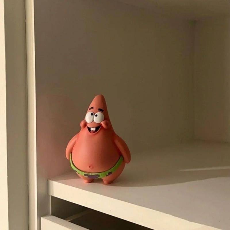 Ngộ nghĩnh Khỏa Thân Patrick Ngôi Sao Trang Trí Ô Tô Hình Spongebob Cho Bảng Điều Khiển Màn Hình Để Bàn Ý Tưởng Quà Tặng Độc Đáo