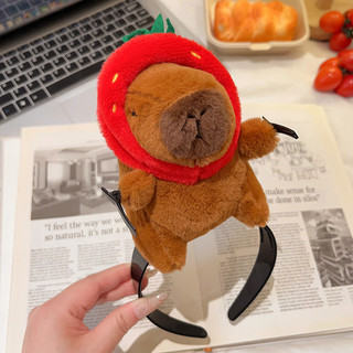 Capibala dễ thương capybara headband khung ngộ nghĩnh mũ búp bê kẹp tóc