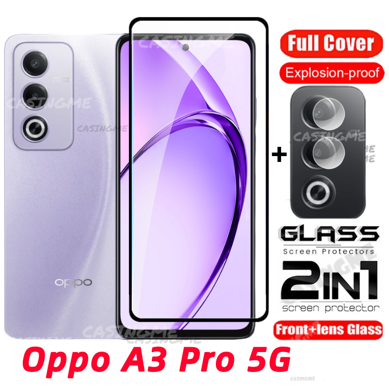 Oppo A3 Pro 5G A3x 2024 Tấm Bảo Vệ Màn Hình Trong Suốt Full Cover Film Cho Oppo A3 Pro A3Pro 3A OppoA3Pro 5G 4G 2024 Kính Cường Lực Ống Kính Máy Ảnh