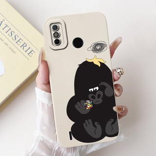 Vỏ Chống Sốc Cho Tecno Spark 6 Go Vỏ Điện Thoại Hoạt Hình Dễ Thương Khủng Long Chống Sốc Ốp Lưng Silicon Cho Tecno Spark Go 2020