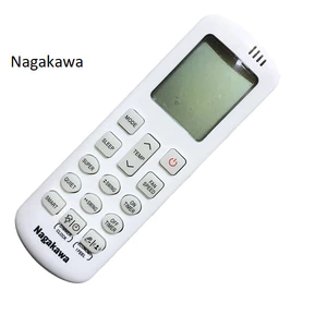 tay điều khiển remote từ xa điều hòa máy lạnh nagakawa béo mẫu 2 chính hãng-kèm pin-tay đầu bấm điều hòa nagakawa