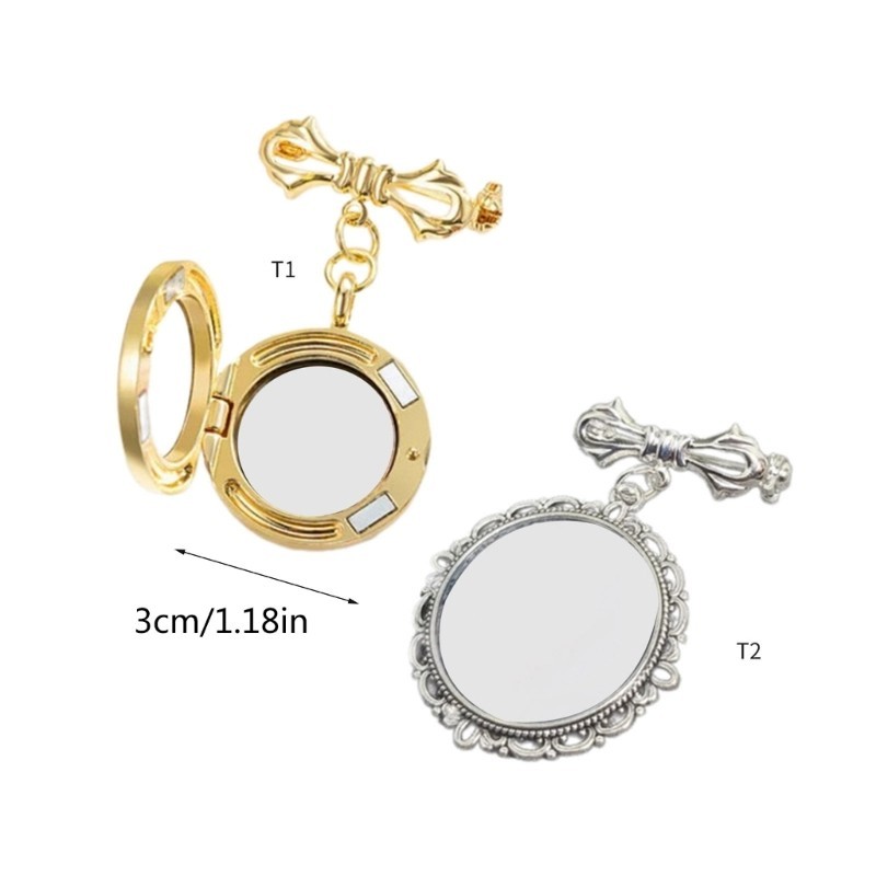 King Lacy Hình Bầu Dục Huy Hiệu Handmade Khung Ảnh Trâm Cài Cho Nữ Thanh Lịch Lapel Pin Trang Sức