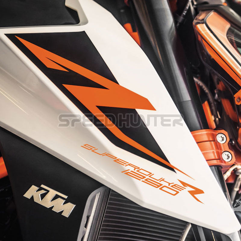 Duke Trang Trí Xe Máy 1290 Bình Nhiên Liệu Miếng Dán Decal Chống Thấm Nước R KTM Độc Đáo Siêu Phản Quang Xe Máy