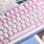 Pink Cat Paw Keycap Bàn Phím Cơ DIY Sáng Tạo Hoạt Hình Corgi Mông Silicone Personlized Rock Paper Kéo Thumbs-up