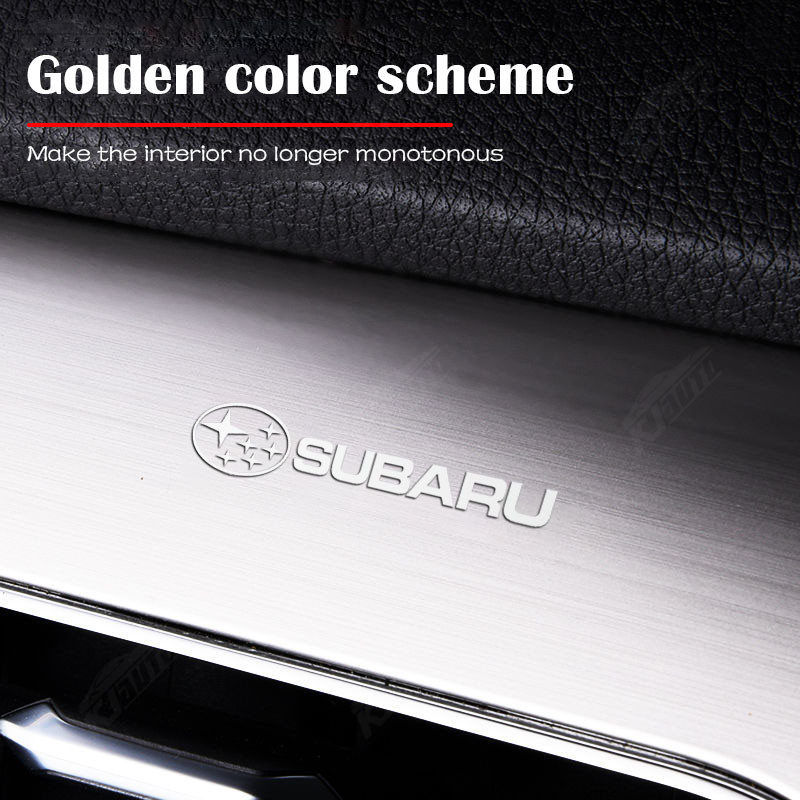 4 Subaru Kim Loại Xe Logo Dán Đẹp Sửa Đổi Huy Hiệu Trang Trí Ô Tô Phụ Kiện Cho BRZ Forester Legacy Outback WRX WRX STI Impreza XV