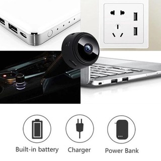 Okcatzone A9 WiFi Mini Camera Đầu Ghi Video Không Dây Ghi Âm Camera Giám Sát An Ninh Nhà Cho Trẻ Sơ Sinh Và Thú Cưng O5Q5
