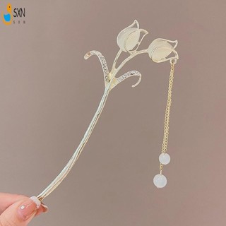 Han Quần Áo Trung Quốc Đũa Tóc Có Tua Rua Mới Phong Cách Trung Hoa Sườn Xám Đũa Tóc