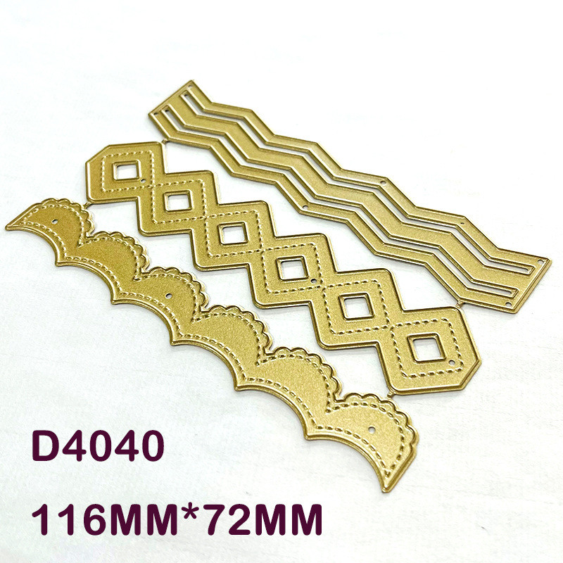 Khuôn cắt gốc Cutting Dies Khắc kim loại dập nổi Template Scrapbooking Công cụ cắt giấy