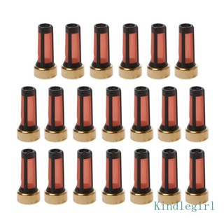 20 Pcs Fuel Injector Micro Basket Filter For   for  Injector Rep Kits