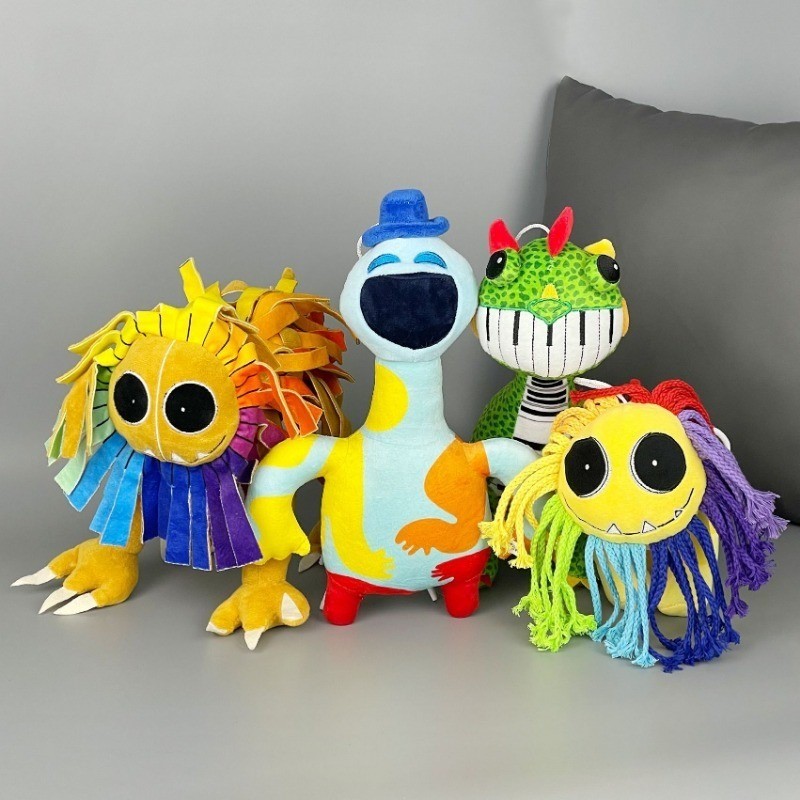 Poppy 4 Pianosaurus Yarnaby Đồ Chơi Sang Trọng, Búp Bê Nhồi Bông Ngoại Vi Trò Chơi, Mềm Trang Trí Nhà, Quà Tặng Sinh Nhật Cho Bé